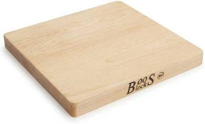 Chop-N-Slice Series Rectangular Maple Cutting Board, 16" x 10" x 1", 4.5 lb – Reversible Edge-Grain Butcher Block, Made in the USA