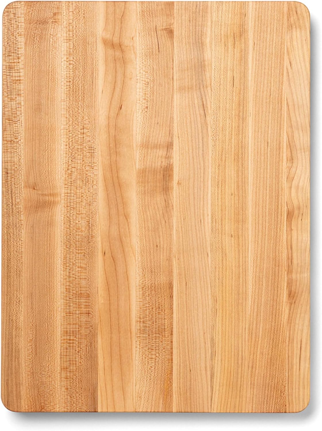 Chop-N-Slice Series Rectangular Maple Cutting Board, 16" x 10" x 1", 4.5 lb – Reversible Edge-Grain Butcher Block, Made in the USA