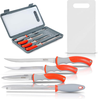 Wild Fish 6-peice Fish Fillet Set, Multipurpose Set Ideal for Cleaning Fish and Many Other Kitchen Tasks