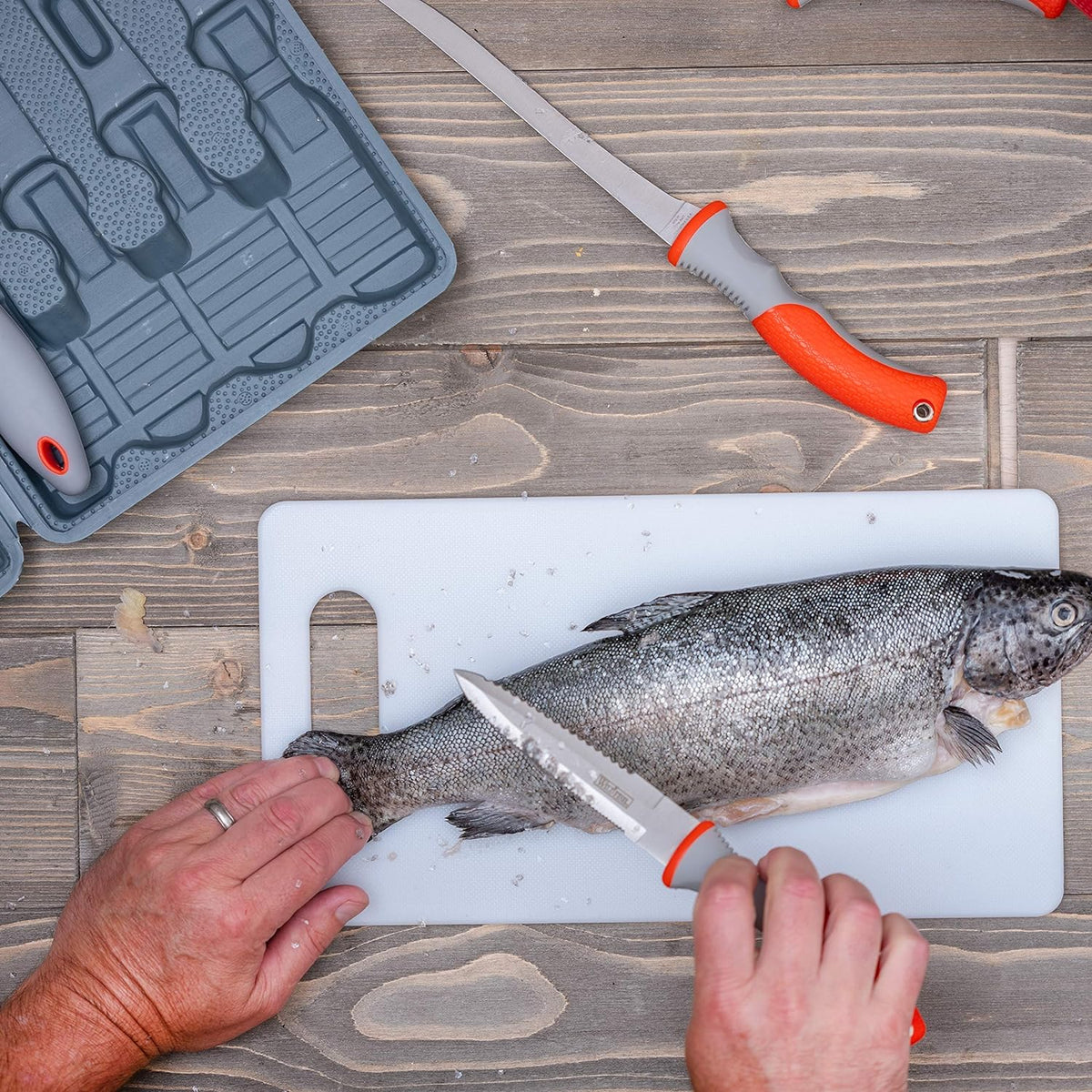 Wild Fish 6-peice Fish Fillet Set, Multipurpose Set Ideal for Cleaning Fish and Many Other Kitchen Tasks