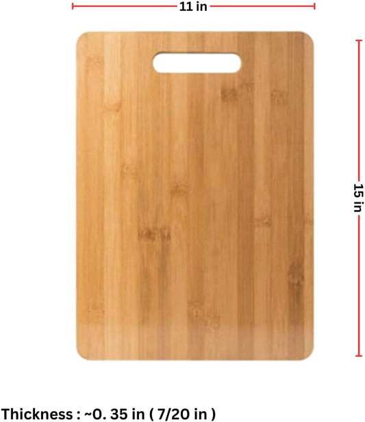 Set of 12, Bulk Wholesale Bamboo Cutting Boards – 15"x11" Large Blank Wood Charcuterie Trays, Grazing Platters for Home Decor, Party Use, Engraving Gifts, Epoxy Resin Art, or Rustic Wall Display