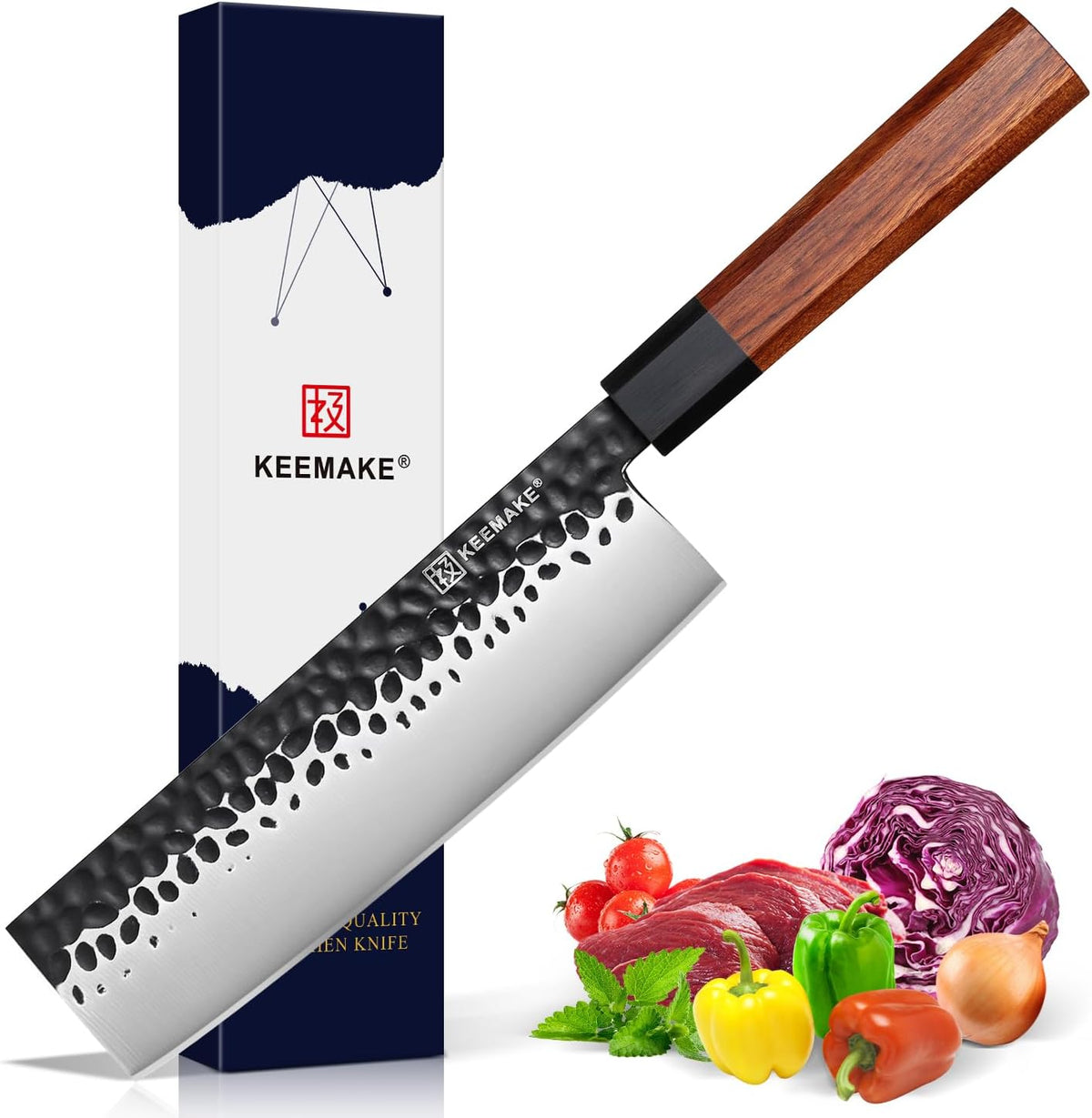 Nakiri Knife 7 inch - Vegetable Knife Japanese