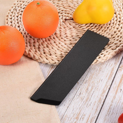 ABS Knife Cover Sleeves for 8" Chef Knife, Knives Edge Guard Blade Protector Universal Knife Sheath for Home Kitchen, Black