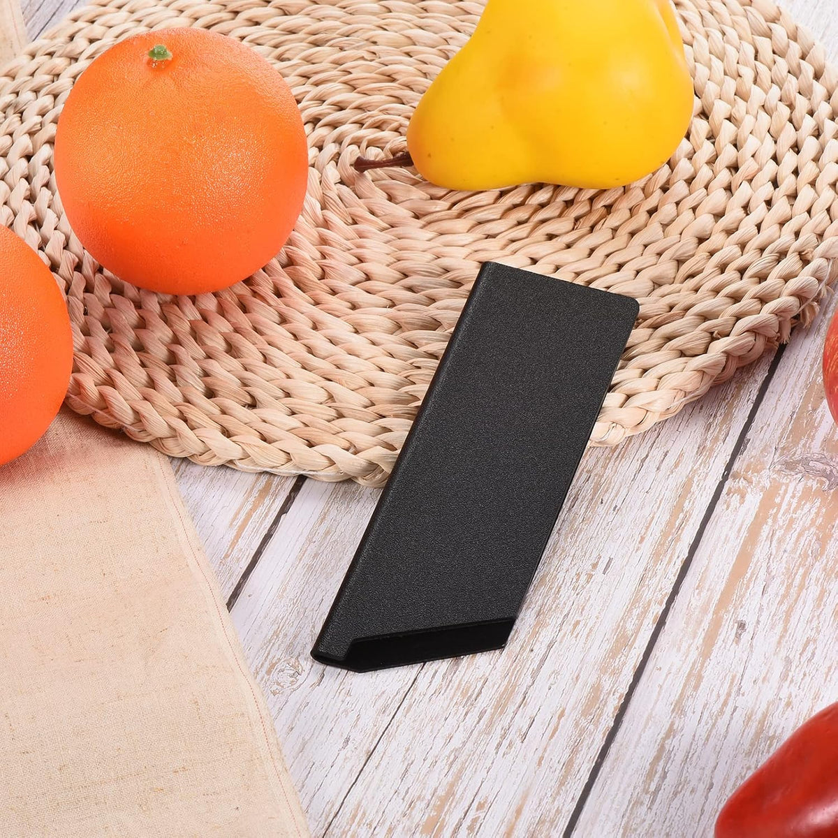 ABS Knife Cover Sleeves for 8" Chef Knife, Knives Edge Guard Blade Protector Universal Knife Sheath for Home Kitchen, Black