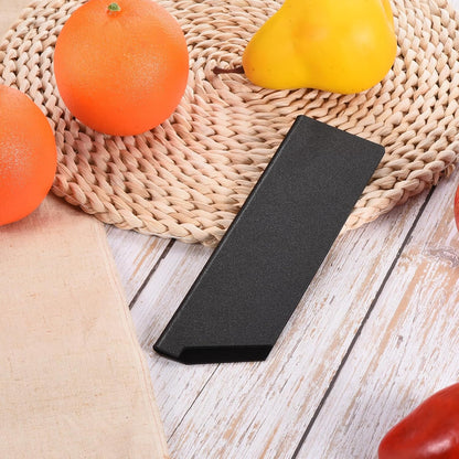 ABS Knife Cover Sleeves for 8" Chef Knife, Knives Edge Guard Blade Protector Universal Knife Sheath for Home Kitchen, Black