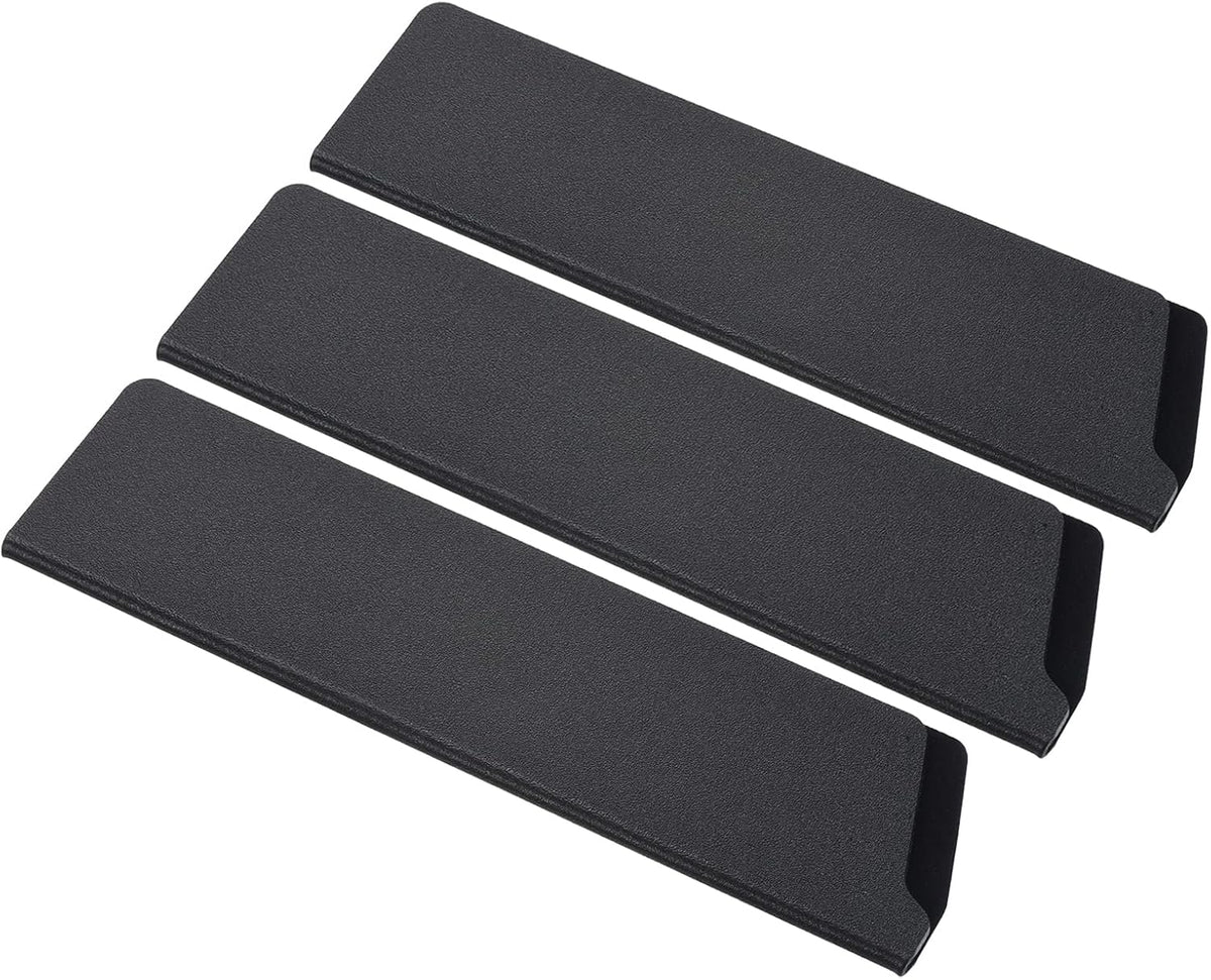 ABS Knife Cover Sleeves for 8" Chef Knife, Knives Edge Guard Blade Protector Universal Knife Sheath for Home Kitchen, Black