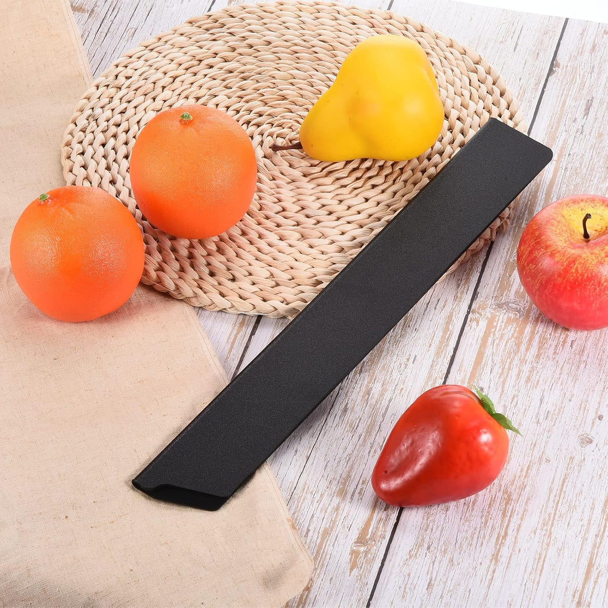 ABS Knife Cover Sleeves for 8" Chef Knife, Knives Edge Guard Blade Protector Universal Knife Sheath for Home Kitchen, Black