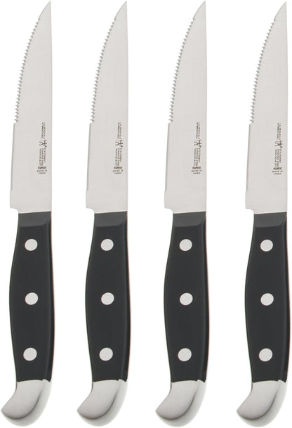 Statement Razor-Sharp Steak Knife Set of 4, German Engineered Informed by 100+ Years of Mastery