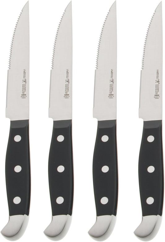 Statement Razor-Sharp Steak Knife Set of 4, German Engineered Informed by 100+ Years of Mastery