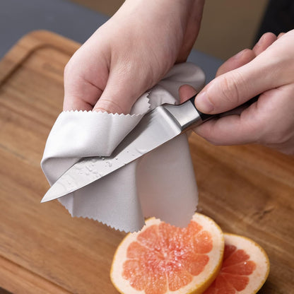 4 Inch Classic Paring Knife, German Steel Small Kitchen Knife | Razor Sharp Utility Prep Knife for Precision Peeling & Detail Cutting, Slicing & Dicing Fruits & Veggies, Ergonomic Full Tang