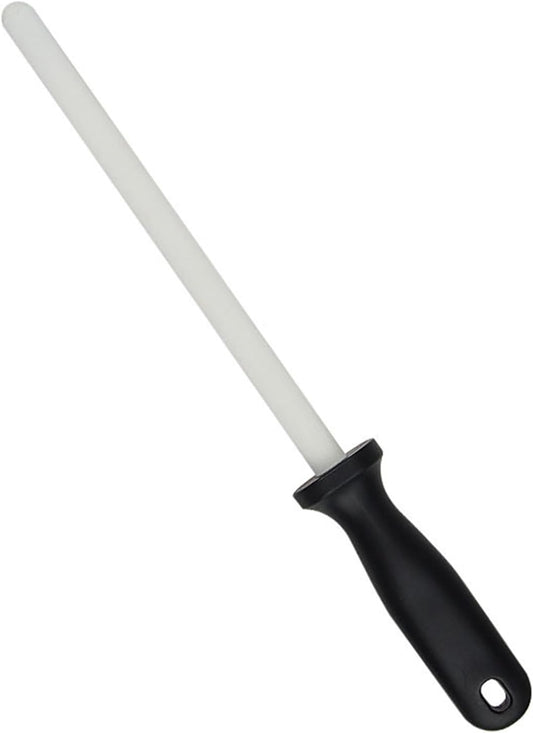 12 Inch Ceramic Knife Sharpener Honing Rod,Professional Knife Sharpening Tool,Ceramic Honing Rod for Chef's Knife and Kitchen Knife