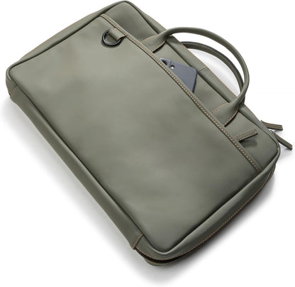 XXL premium knife case - extra large knife bag with extras and laptop compartment | water-repellent cooking bag Nelson (Olive-Green)