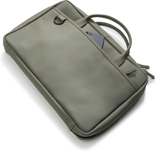 XXL premium knife case - extra large knife bag with extras and laptop compartment | water-repellent cooking bag Nelson (Olive-Green)