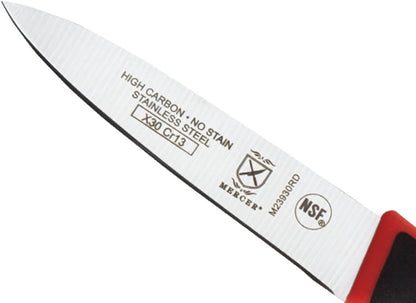 Millennia Color Handle Cutlery 6" Curved Boning Knife Red - Colors A