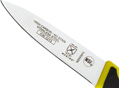 Millennia Color Handle Cutlery 6" Curved Boning Knife Red - Colors A