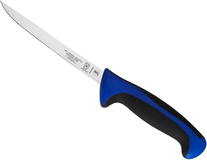 Millennia Color Handle Cutlery 6" Curved Boning Knife Red - Colors A