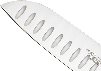 Millennia Color Handle Cutlery 6" Curved Boning Knife Red - Colors A