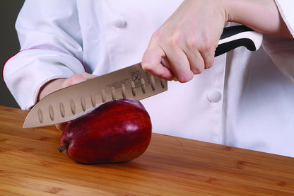 Millennia Color Handle Cutlery 6" Curved Boning Knife Red - Colors A