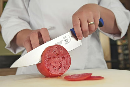 Millennia Color Handle Cutlery 6" Curved Boning Knife Red - Colors A