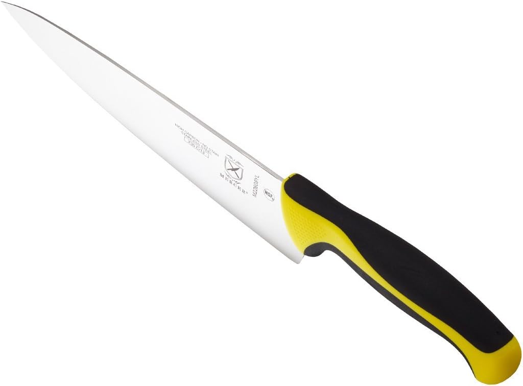 Millennia Color Handle Cutlery 6" Curved Boning Knife Red - Colors A
