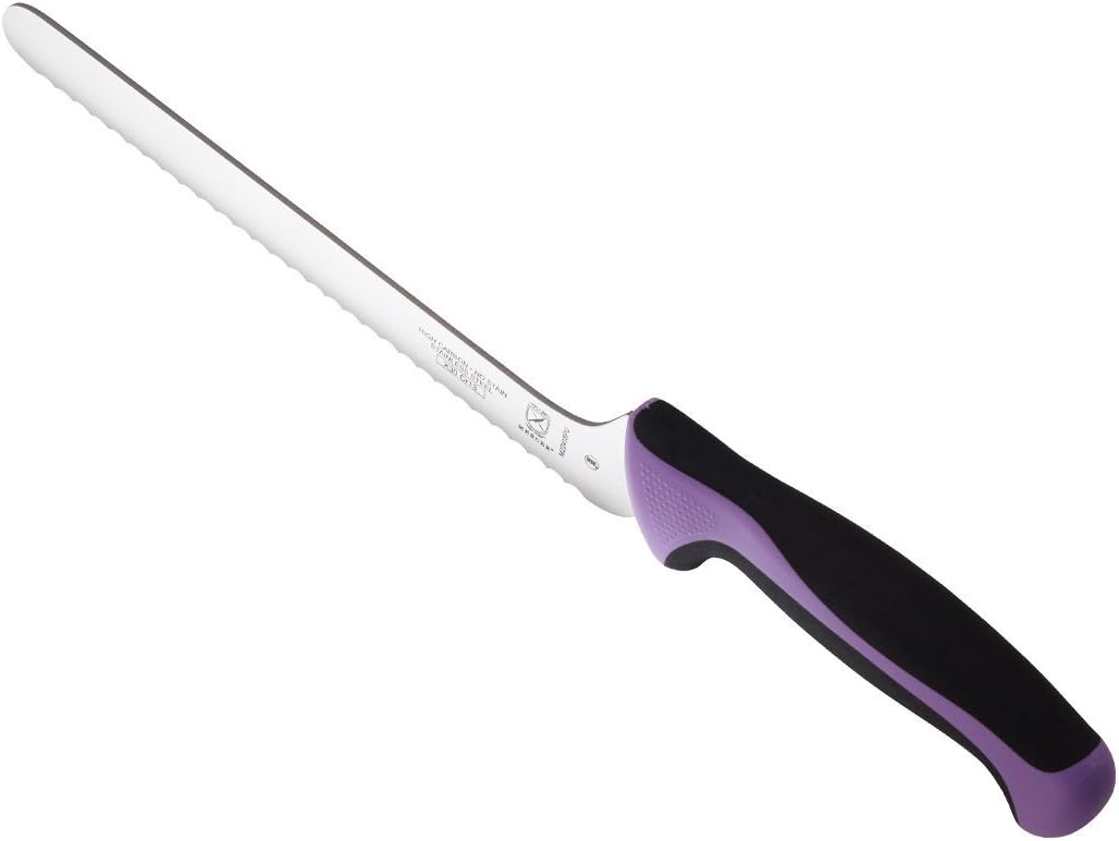 Millennia Color Handle Cutlery 6" Curved Boning Knife Red - Colors A