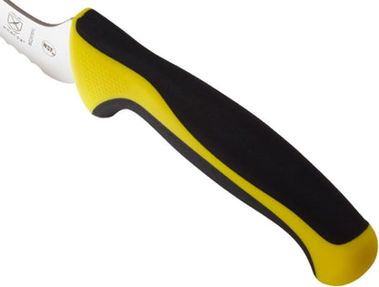 Millennia Color Handle Cutlery 6" Curved Boning Knife Red - Colors A