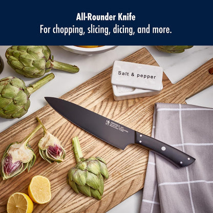 Solution Razor-Sharp 8-inch Chef Knife, German Engineered Informed by 100+ Years of Mastery