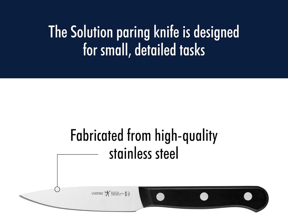 Solution Razor-Sharp 8-inch Chef Knife, German Engineered Informed by 100+ Years of Mastery