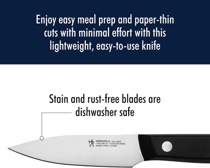 Solution Razor-Sharp 8-inch Chef Knife, German Engineered Informed by 100+ Years of Mastery