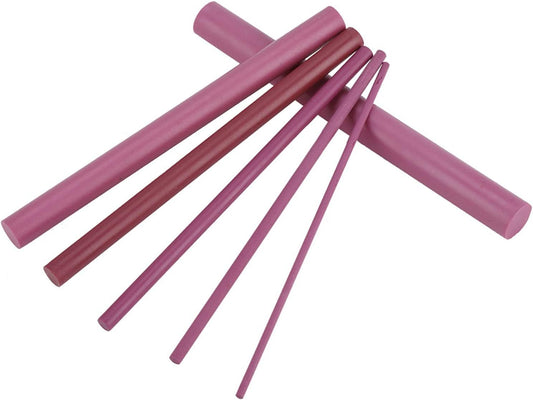6PCS Ceramic Sharpening Rod, 3000 Grits Sharpening Stone, 6 Diameters Whetstone Knife Totety for Knife Chisel Tool