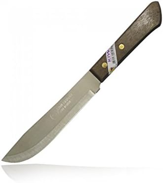 5" Butcher Knife Wood Handle Kitchen Utility Knife, No. 245