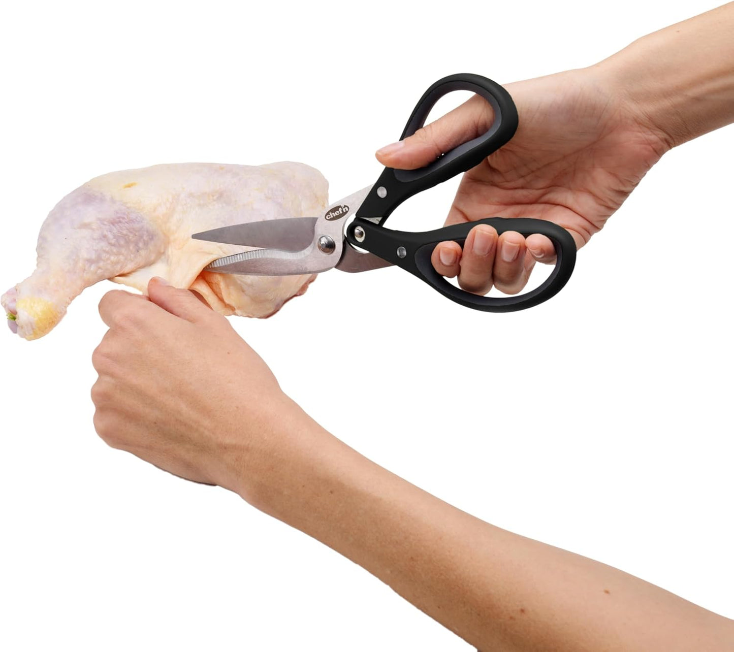 Fresh Force Poultry and Kitchen Shears, Black
