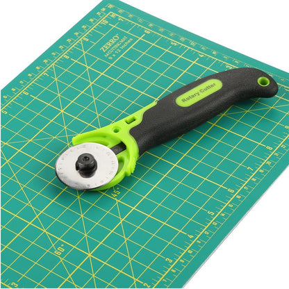 Cutting Mat 12" x 9" Self Healing Rotary Cutting Mat A4 | Double-Sided, Non-Slip, Durable PVC, Craft Mat for Quilting Sewing Art Projects