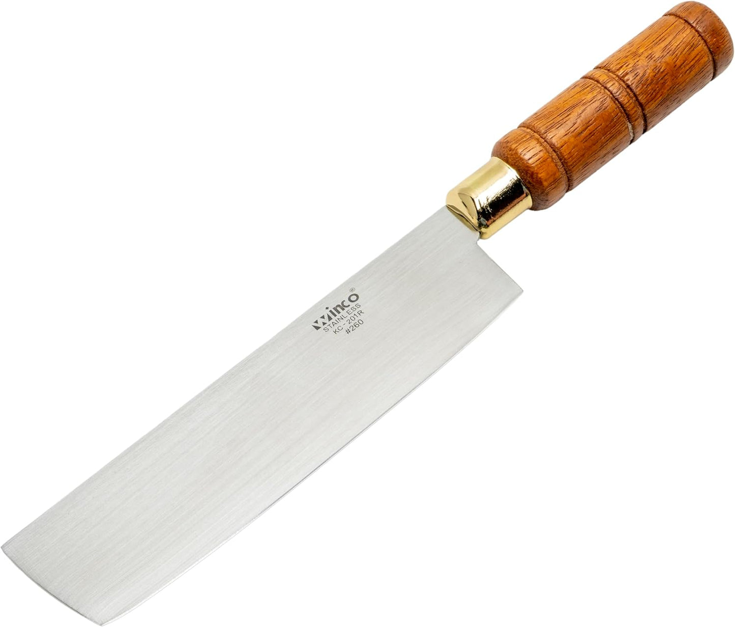 8" Heavy Duty Chinese Cleaver with Wooden Handle, 3-1/2″