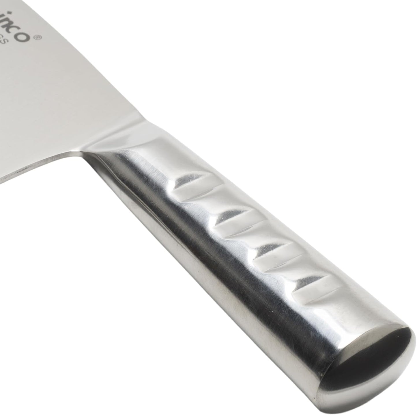 8" Heavy Duty Chinese Cleaver with Wooden Handle, 3-1/2″