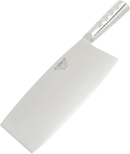 8" Heavy Duty Chinese Cleaver with Wooden Handle, 3-1/2″