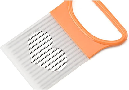 Tomato Slicer Holder Kit Tool Cutting Guide Onion Potato Pepper Prep