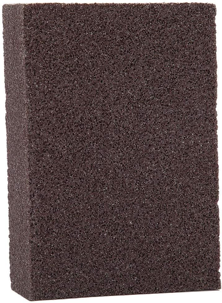 Emery Sponge Brush Eraser 5pcs Portable Rust Cleaning Tool for Kitchen Bathroom Car Stainless Steel Glass Black 2.5x7.1x10cm