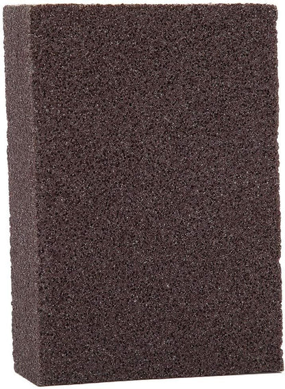 Emery Sponge Brush Eraser 5pcs Portable Rust Cleaning Tool for Kitchen Bathroom Car Stainless Steel Glass Black 2.5x7.1x10cm