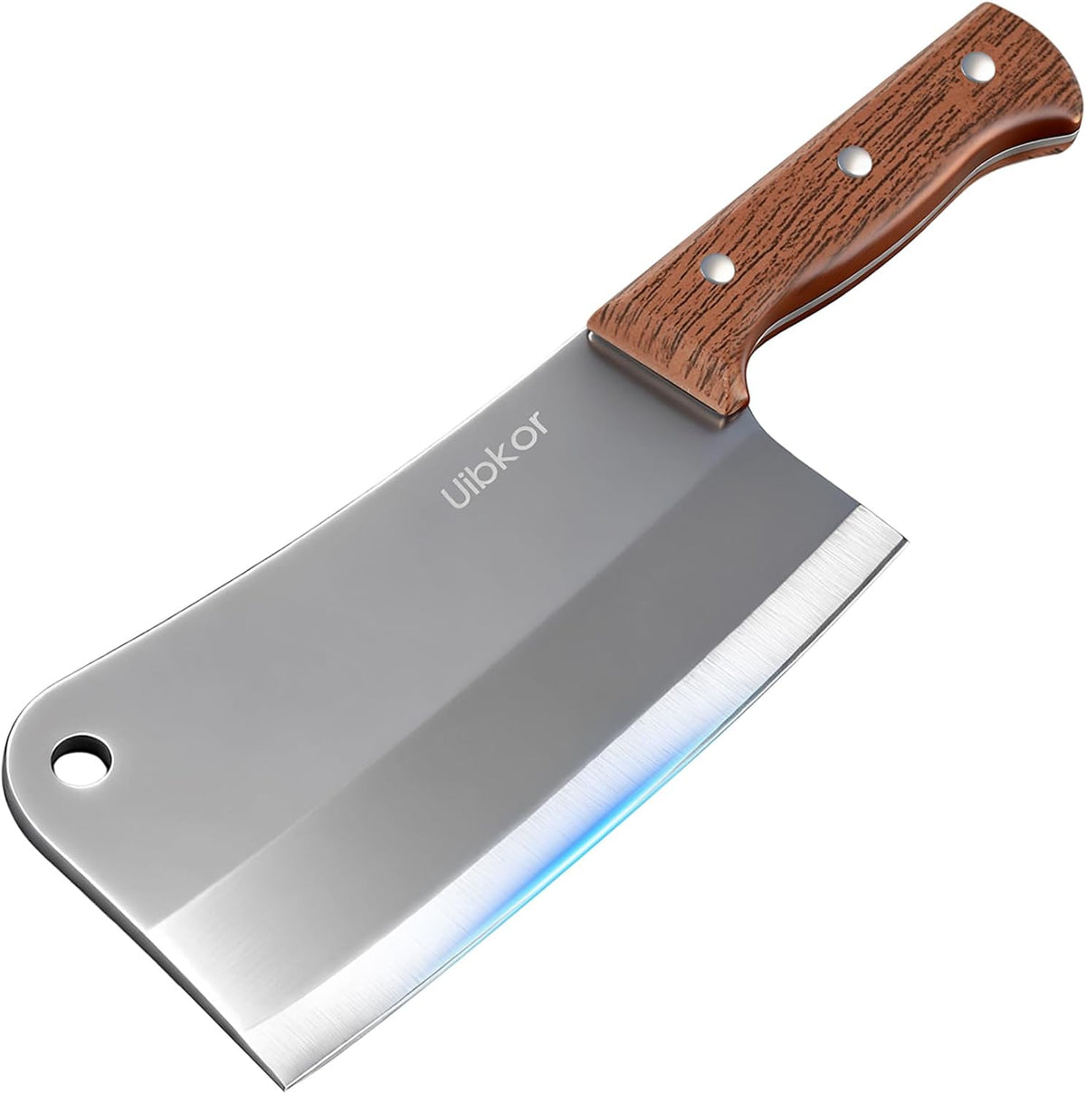 7 Inch Meat Cleaver Knife, Butcher Knife Chef Knife Heavy Duty Bone Chopper | Ultra Sharp High Carbon Steel Blade, Ergonomic Non-Slip Handle for Bone Cutting, Vegetable Chopping, Restaurant, Kitchen