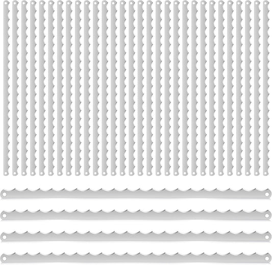 32 Pcs Slicer Bread Knife Slicer Blades Replacement Bread Bow Blades Compatible with Models 703, 711, 732, 758, 777, 797, Replaces 797-0029-1 for Household and Commercial Application