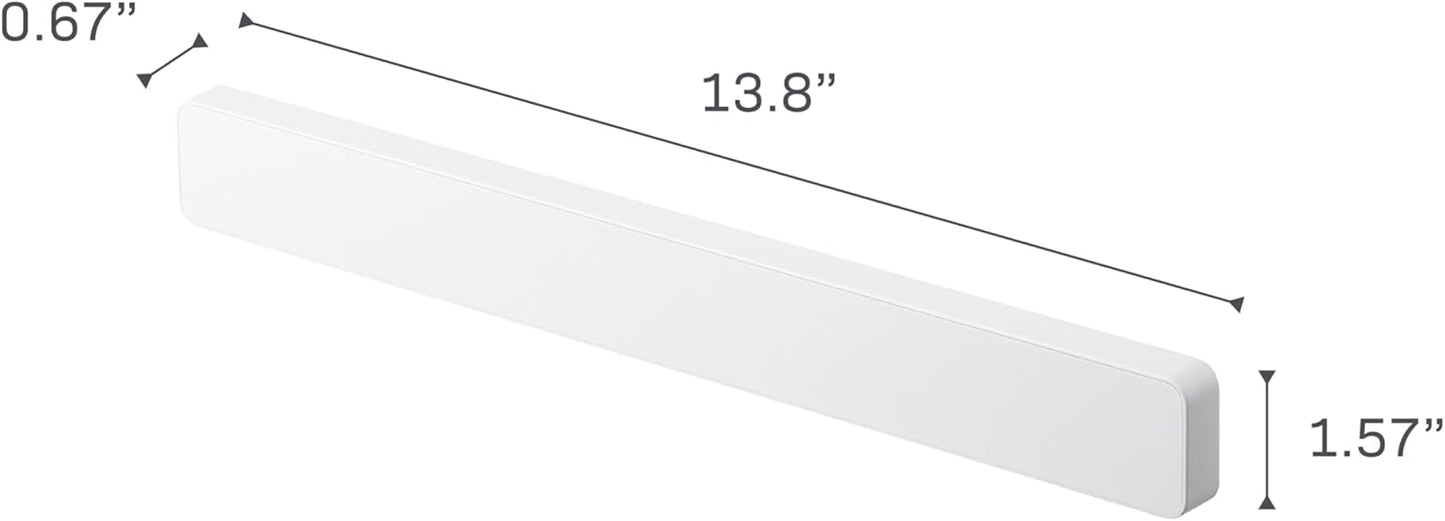 Home Magnetic Knife Holder Wall Mount – Strong Magnet Kitchen Knife Strip With Silicone Blade Protection, Easy Installation, Multi-Purpose Organizer For Kitchen, Bathroom & Workspace