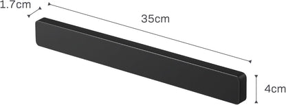 Home Magnetic Knife Holder Wall Mount – Strong Magnet Kitchen Knife Strip With Silicone Blade Protection, Easy Installation, Multi-Purpose Organizer For Kitchen, Bathroom & Workspace