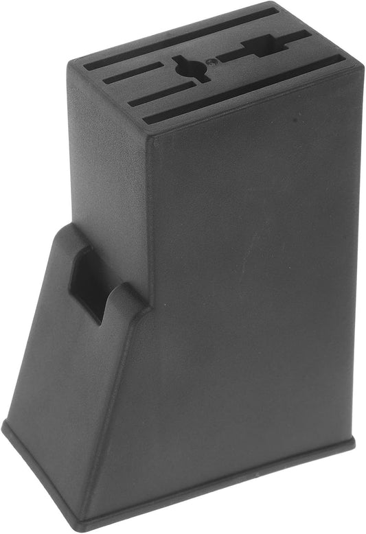 Knife Block Storage without Knives: Knives Storage Block- Universal Knife Holder for Kitchen Countertop, Easy Kitchen Knives Organize 7.87 X 6.22 X 2.99 Inches