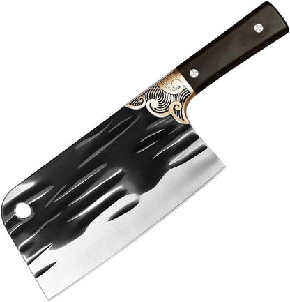 Meat Cleaver,11.4 inch Bone Chopping Cleaver, kitchenware 3Cr13 Stainless Steel for Home Kitchen & Restaurant