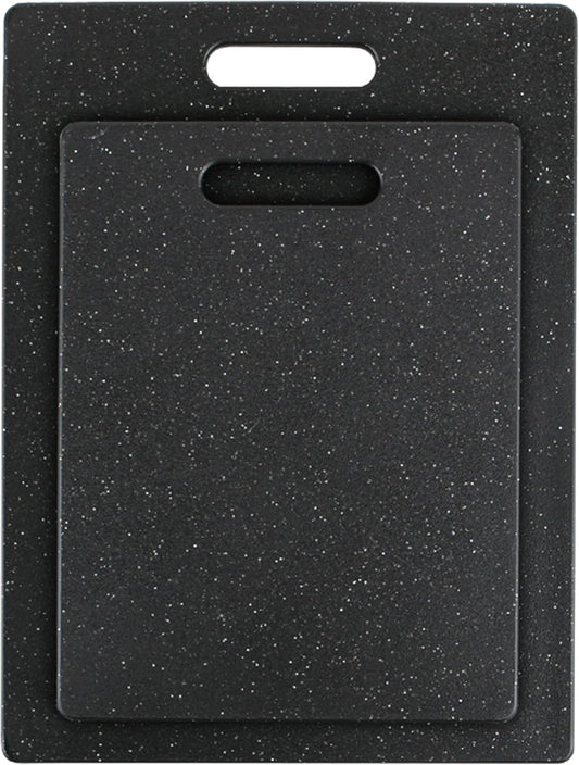 Superboard Pastry Board and Cutting Boards, Set of Two, Midnight Granite Color