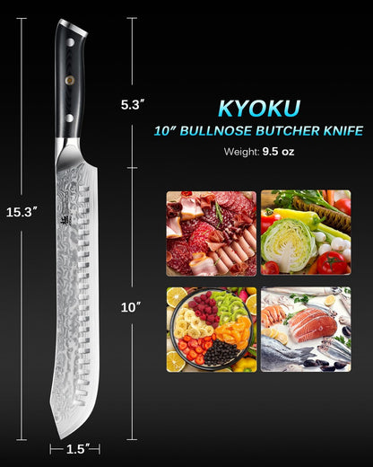 Gin Series 7" Santoku Knife, Japanese Chef Knife VG10 Damascus Stainless Steel Kitchen Knife with Silver Ion Blade G10 Handle Mosaic Pin