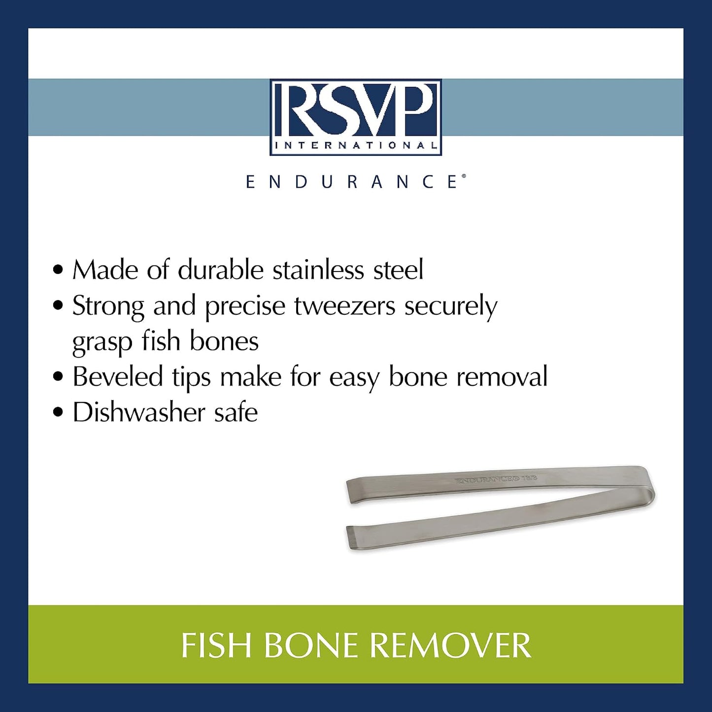 Endurance Collection Seafood Tool, Oyster Knife, Stainless Steel