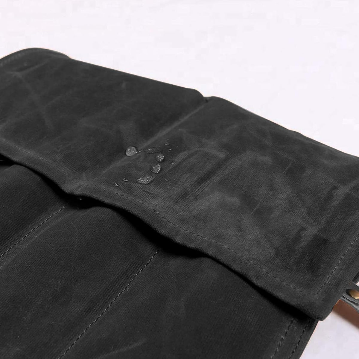 Chisel Roll,Waxed Canvas Tools Wrench Roll Up Pouch with 4 Pockets for Knife Hammers,Gouges, Carving Knife,Fishing Jigs,Best Gift for Electrician,Carpenter or Mechanic,Chisel Carrying Case Organizer