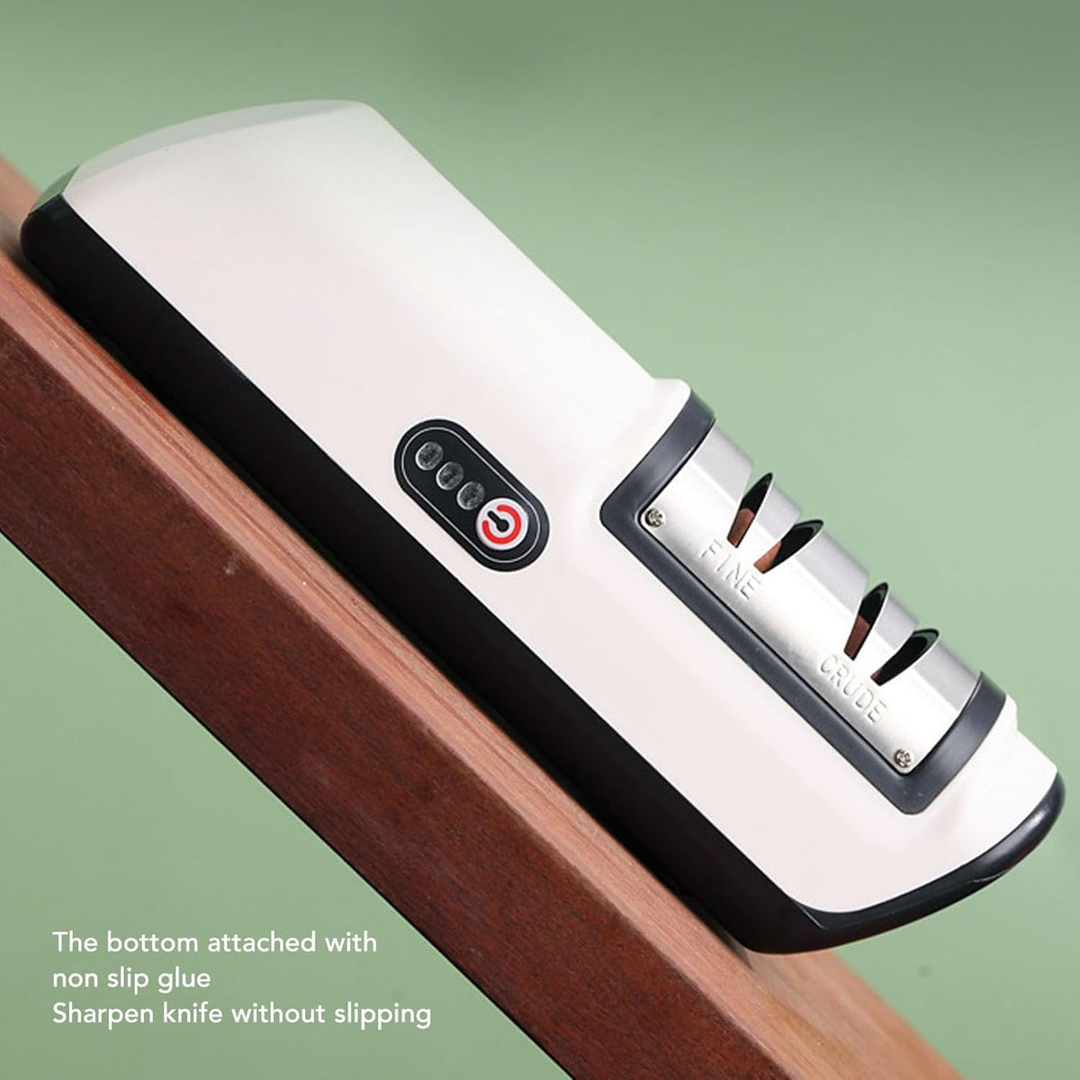Electric Knife Sharpener Fully Automatic Utensil Kitchen Knife Sharpener Sharpening Stone Blade Sharpener Knife Sharpening Tool Grinding Sharpener Stone Strops, ZIZEVcmtbfyrg6p